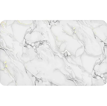 Koupelnová předložka Douceur d'intérieur Koupelnová předložka z imitace mramoru a zlatým zdobením, 50 x 80 cm