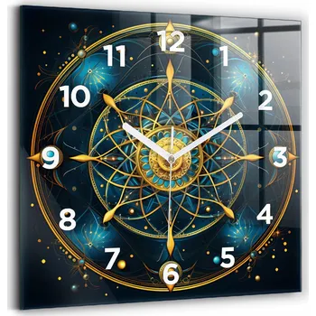 Hodiny Nástěnné hodiny Wallfluent černé 30 cm