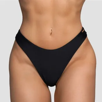 Dámské oblečení Spodní díl plavek CURACAO Black - GymBeam Velikost: L, Barva: černá