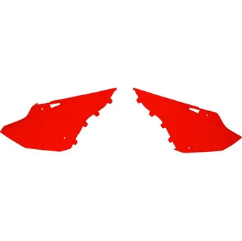 boční číslové tabulky Yamaha, RTECH (neon červené, pár) R-FIYZ0RD0016