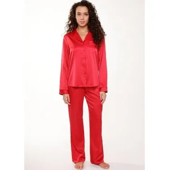 Dámské pyžamo Dámské pyžamo LingaDore 7624 červená XL