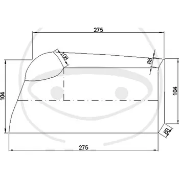 Motodoplněk Krycí plachta JMP modro/stříbrný DUCATI Monster 800 2003-2004