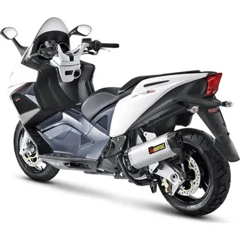 homologovaná výfuková koncovka, řada Slip-On Line (SS), Akrapovič APRILIA SRV 850 2012-2016