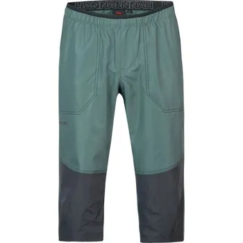 Pánské kalhoty Pánské 3/4 kalhoty Hannah HARRY XL Tmavě zelená, Tmavě šedá