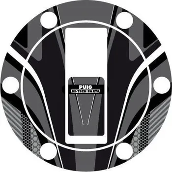 Motodoplněk Ochranné nálepky na víčko nádrže PUIG RADIKAL 6294U šedá APRILIA Tuareg Rally 125 1985-1994