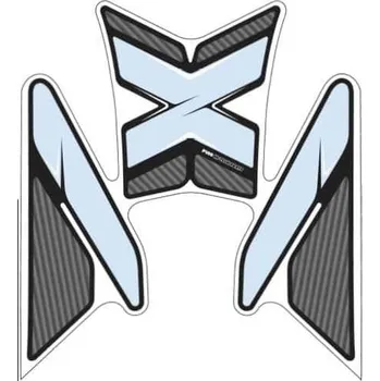 Tankpad PUIG SPECIFIC 9303C karbonový vzhled s boční částí HONDA CRF 1000 Africa Twin 2016-2019