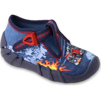 Chlapecké bačkory Chlapecké bačkůrky BEFADO SPEEDY 110P511 - hasiči Velikost: 22
