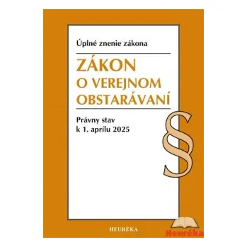 Zákon o verejnom obstarávaní 1 vyd 3 2025