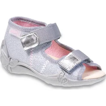 Dívčí bačkory Dívčí bačkůrky BEFADO PAPI 242P066 - kožená stélka Velikost: 23