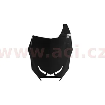 čelní číslová tabulka Suzuki, RTECH (černá) SUZUKI RM-Z 250 2019-2023