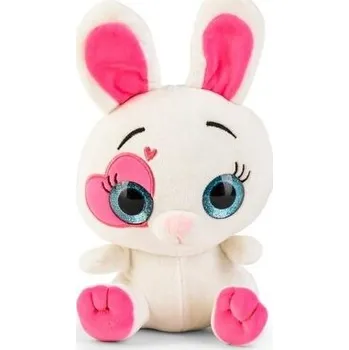 plyšák Maskotka królik biały 20cm
