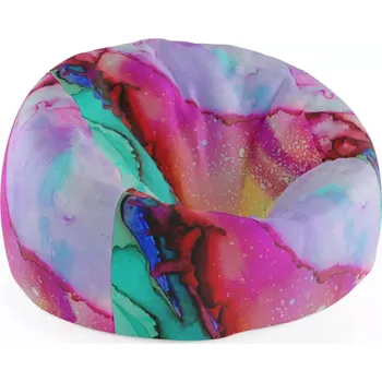 Sedací pytel Sablio Sedací vak Cocoon Barvičky - 75 x 45 x 35 cm