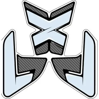 Tankpad PUIG SPECIFIC 3720C karbonový vzhled s boční částí 3720C