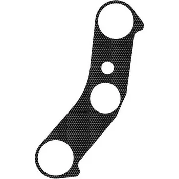 Ochranné nálepky na "brýle" PUIG NAKED 7395U šedá YAMAHA YZF-R6 2006-2016