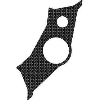 Ochranné nálepky na "brýle" PUIG NAKED 7396U šedá YAMAHA YZF-R6 2005-2005