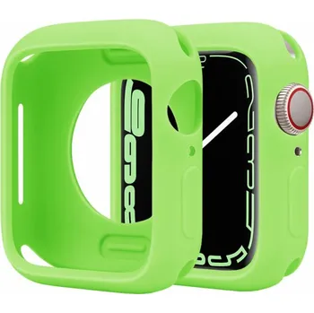Pouzdro na mobilní telefon Ochranné silikonové pouzdro pro Apple Watch 42mm / 44mm - zelené