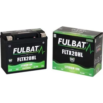 Motobaterie lithiová baterie LiFePO4 YTX20HL-BS FULBAT 12V, 12Ah, 720A, 1,12 kg, 175x87x155mm nahrazuje typy:(YB16CL-B,YTX20HL-BS,YTX20L-BS) MOTO GUZZI Nevada 750 Vecchio Tipo 1989-1994