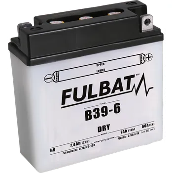 Motobaterie Konvenční motocyklová baterie FULBAT B39-6 Včetně balení kyseliny 550892