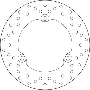Brzdový kotouč Brzdový kotouč BREMBO 68B407P2 fix YAMAHA GPD 125 NMAX 2015-2017
