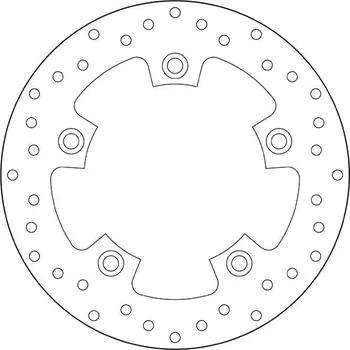 Brzdový kotouč Brzdový kotouč BREMBO 68B40799 fix KYMCO Xciting 500 2004-2009