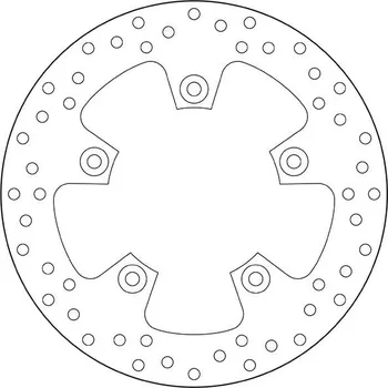 Brzdový kotouč Brzdový kotouč BREMBO 68B407F1 fix KTM Supermoto 990 (R,T) 2008-2012