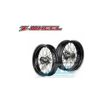 Kolo kompletní přední 3,50x17" (náboj v barvě titan náboj / černý ráfek) - Suzuki DRZ400S+DRZ400SM / 00-19 ZWW2715511