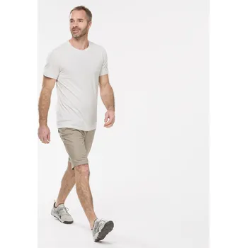 QUECHUA Pánské turistické kraťasy NH 500 Regular 40 BÉŽOVÁ