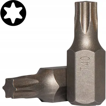 Bit BIT TORX T40 TX-40 S2 25MM, ODOLNÝ, PRO ŠROUBOVÁK A VRTAČKU