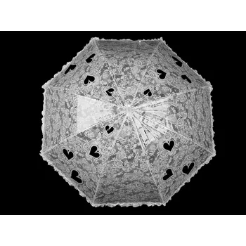 Svatební vystřelovací deštník Varianta: bílá, Balení: 1 ks