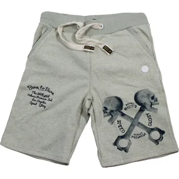 kraťasy 3828 light olive teplákové joggingové Yakuza Premium Selection Velikost: 4XL