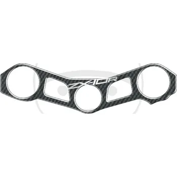 Motodoplněk Ochranná samolepka přední vidlice JMT karbonový 2H28384