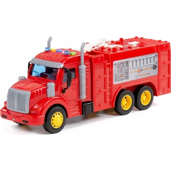 autíčko Hasičské auto Polesie Profi 86518 červené