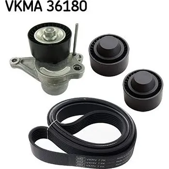 Sada žebrovaných klínových řemenů SKF VKMA 36180