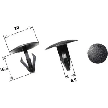Plastový nýt RMS 121832002 HONDA TRX 450 ER 2006-2008