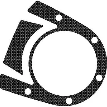 Ochranné nálepky na "brýle" PUIG NAKED 7448U šedá 7448U