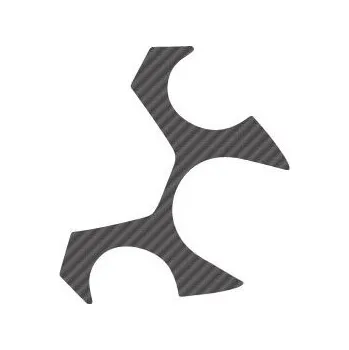 Ochranné nálepky na "brýle" PUIG X-TREME 4975C karbonový vzhled YAMAHA XJ6 (Diversion,Diversion F) /ABS 2009-2016