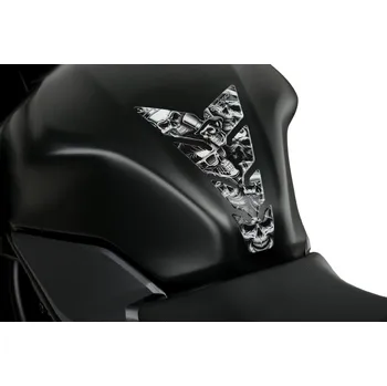 Tankpad PUIG Skull Party Black & White 20594N DUCATI 916 Senna Strada Monoposto 1994-1998