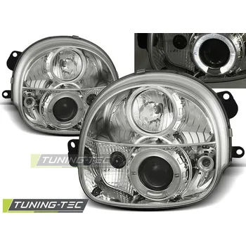 Přední světlomet Tuning-Tec Přední čirá světla Renault Twingo I (1993 - 1998) - chromované - Angel Eyes