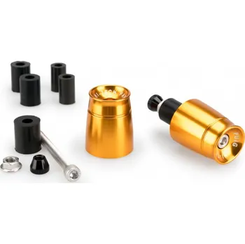 Chránič řídítek pro čtyřkolku Závažíčka řidítek PUIG SPORT 21011O zlatá UNIVERSAL M6 13-18mm. HONDA CB 125 R 2018-2021