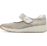 JANA SHOES NĚMECKO Boty Jana 664 béžové dámské polobotky Velikost: 40