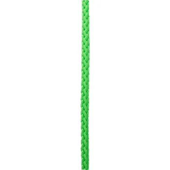 Lano Lana a šňůry z PPV - pletené bez jádra - světle zelená / 10 mm