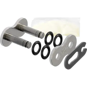 Řetězová sada pro motocykl spojka řetězu 525X1R3, JT CHAINS (barva stříbrná, rozpojovací, typ SPRING) YAMAHA MT-07 2014-2020