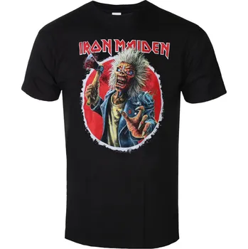 Pánské tričko Tričko metal pánské Iron Maiden - Axe Eddie - LOW FREQUENCY - IM024TS - S
