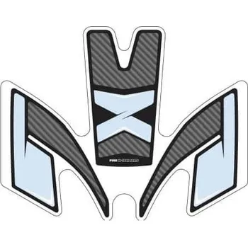 Tankpad PUIG SPECIFIC 9131C karbonový vzhled s boční částí 9131C