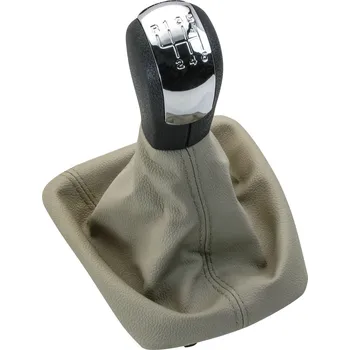 Autodíl Hlavice řadící páky s manžetou a rámečkem ŠKODA OCTAVIA II Facelift 6 rychlostí | NTY | GZB-SK-014