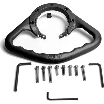 Držáky (madla) pro spolujezdce PUIG 5148N černý TRIUMPH Daytona 675 2006-2017