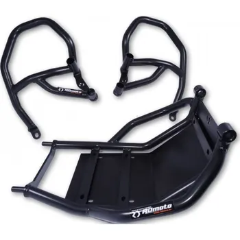 Ochranné rámy motoru RDMOTO CF124KD matná černá vrchní a spodní HUSQVARNA SM 701 2019-2021