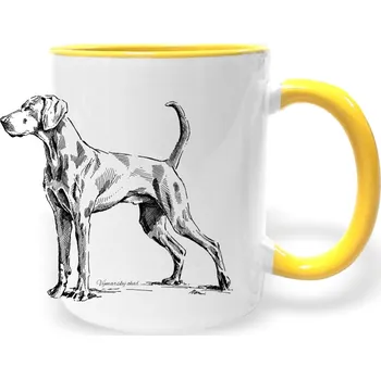 Hrnek - Výmarský ohař 2 Barva: Žlutá