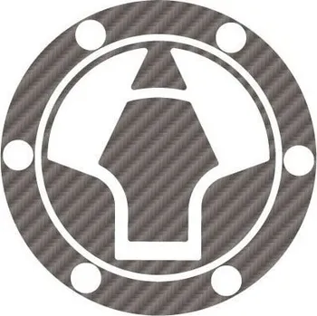 Ochranné nálepky na víčko nádrže PUIG X-TREME 8399C karbonový vzhled KAWASAKI Z 900 2017-2026