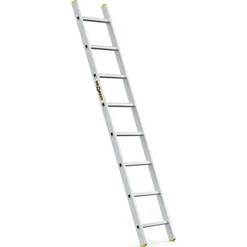 Žebřík Žebřík hliníkový 1x8 PRO, 1-dílný PROFI